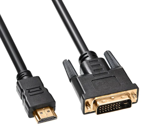 Кабель Buro HDMI (m) DVI-D (m) 3м (HDMI-19M-DVI-D-3M) феррит.кольца фото 3