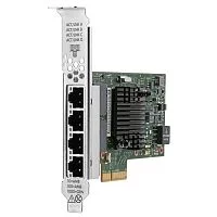 Сетевая карта HPE BASE-T I350-T4, 1 Гбит/ с, 4 порта (P21106-B21)