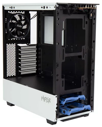 CASE HIPER PW81 белый без БП ATX 3x120mm 2xUSB2.0 2xUSB3.0 audio bott PSU фото 7