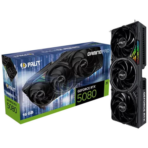 PALIT NE75080019T2-GB2031A RTX5080 GAMINGPRO 16GB GDDR7 256bit 3-DP HDMI