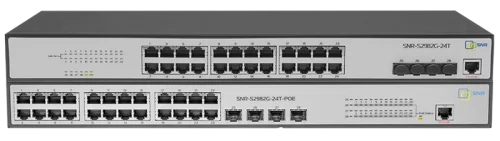 Коммутатор/ Управляемый POE коммутатор уровня 2 SNR-S2982G-24T-POE-E