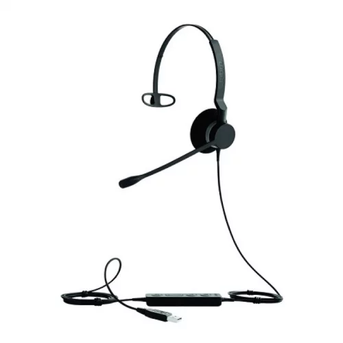 Гарнитура проводная Jabra BIZ 2300 Mono USB UC E-STD NC Hifi DSP PC Suite (2393-829-109) фото 3