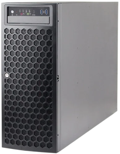 Серверный корпус/ Server case FL-T4U435, 4U/Tower, ATX, w/o psu, (support ATX or CRPS), 1x2,5 ext, 4x3,5 int, 2xUSB 3.0,3x9025mm fan, 8xFH PCIe expansion slots