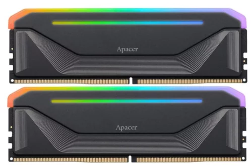 Модуль памяти DIMM DDR5-6400 64GB (32GBx2) RGB AH5U64G64C652NBAA-2 APACER