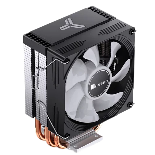 Кулер для процессора/ CPU Cooler JONSBO CR-1300 EVO (160W, 4-pin PWM, 128mm, Al/ Cu, 4x6mm, FRGB, 1x90mm, 42CFM, 28.2dBA, 2000RPM, S: 1700/ 1200/ 115X, AM5/ AM4, White) (CR-1300 EVO WHITE)