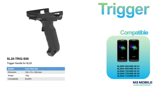 Рукоятка для терминала сбора данных M3 Mobile ASSY: SL20 Trigger Handle (SL20-TRIG-S00)