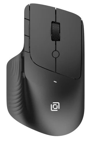 Мышь Оклик 501MW черный оптическая (2400dpi) беспроводная USB для ноутбука (1877553)