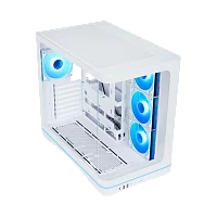 Корпус Компьютер без блока питания/ Case SAMA V62S White, Midi-Tower, TG, 4x120mm ARGB, 2xUSB 3.0 + 1xUSB 3.2 Type-C, ATX, mATX, mITX White (V62S-WHADA4X1-GL)