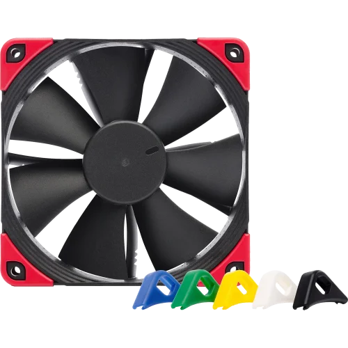 Кулер для корпуса/ Case Cooler Noctua NF-F12 PWM chromax.black.swap (120x120x25mm, 4-pin PWM, 54.97CFM, 22.4dBA, 1500RPM, Black)