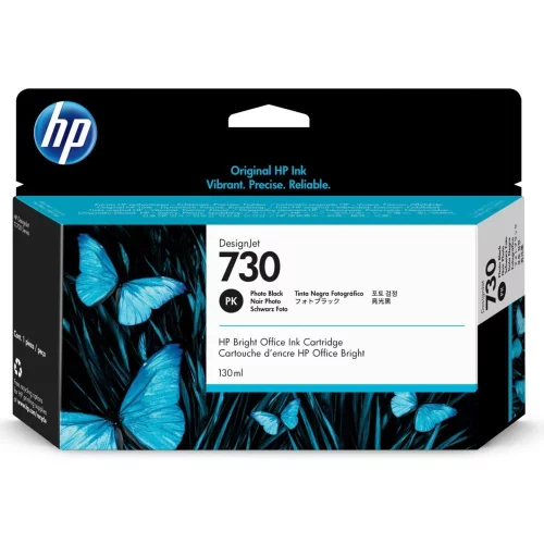 Картридж/ HP 730 130-ml Photo Black DesignJet Ink Cartridge (P2V67A)