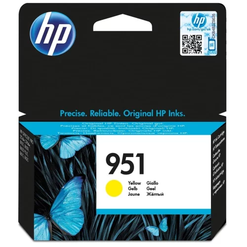 Картридж HP 951 желтый 700 страниц (CN052AE)