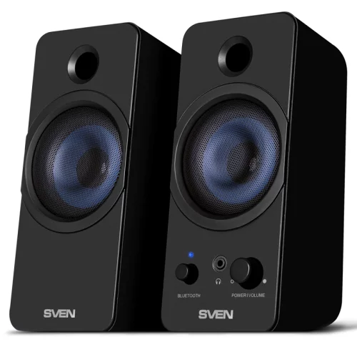 АС SVEN 431, чёрный, USB, акустическая система 2.0, мощность 2x3 Вт(RMS), Bluetooth (SV-016296)