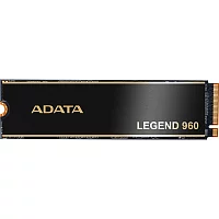 ADATA SSD LEGEND 960, 1TB, M.2(22x80mm), NVMe 1.4, PCIe 4.0 x4, 3D NAND, R/ W 7400/ 6000MB/ s, IOPs 730 000/ 610 000, TBW 780, DWPD 0.43, with t Heat Sink (5 лет) (ALEG-960-1TCS)