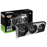 Видеокарта INNO3D RTX 5070 Ti X3/ / RTX5070Ti, HDMI, DP*3, 16G,D7 (N507T3-16D7-176068N)