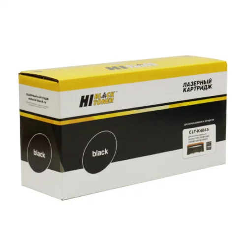 Тонер-картридж Hi-Black HB-CLT-K404S, черный, 1500 страниц, для Samsung Xpress C430/ C430W/ 480/ W/ FN/ FW (989999244)