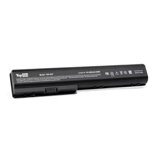 Батарея для ноутбука TopON 70080 14.8V 4400mAh литиево-ионная (TOP-DV7)