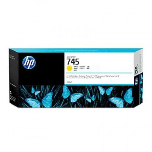 Cartridge HP 745 Желтый для HP DesignJet, 300ml (F9K02A) (F9K02A) Картридж/ HP 745 300-ml Yellow Ink Cartridge (F9K02A)