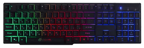 Клавиатура Оклик 780G SLAYER черный USB for gamer LED (412899)