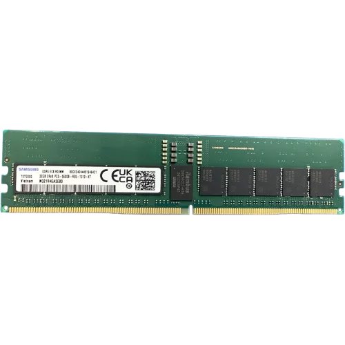 Память оперативная/ Samsung DDR5 32GB RDIMM 5600 2Rx8 1.1V (M321R4GA3EB0-CWMKJ)