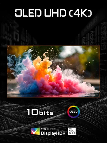 Монитор 31.5 Монитор 31.5 Gigabyte AORUS FO32U2P-EK Black (QD-OLED, 3840 х 2160, 240Hz, 250 cd/ m, 1000:1, 2xHDMI 2.1, DP 2.1, DP 1.4 3xUSB 3.2, USB Type-C) (AORUS FO32U2P EK) фото 11