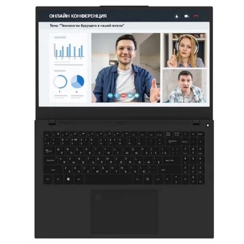 Ноутбук Rikor L5P 15,6 FHD IPS 300N/ i5-1235U/ 16Gb/ 512Gb SSD/ UMA/ RJ45/ W11 Pro/ Black (9ED79BA7) фото 6