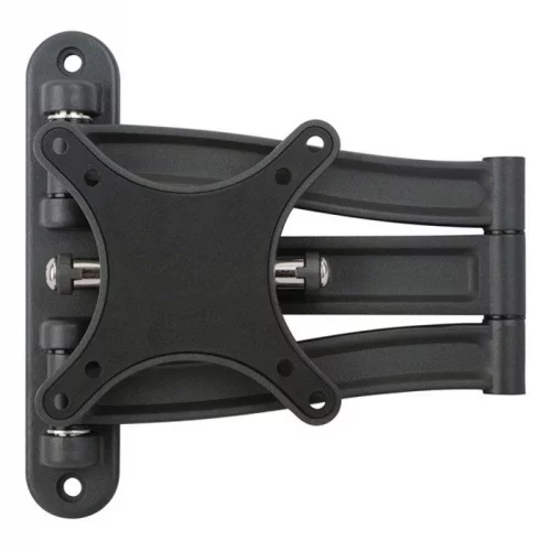 Кронштейн Kromax TECHNO-1 (20062) (20062) Кронштейн Kromax TECHNO-1 черный для TV 10-26, настенный наклонно-поворотный, max VESA 100x100, от стены 45-360 мм (20062) фото 2