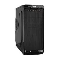 Exegate EX299339RUS Корпус Miditower ExeGate UN-604-UNS450 (ATX, БП UNS450 с вент. 12см, 2*USB+2*USB3.0, аудио, черный)