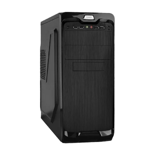 Exegate EX299339RUS Корпус Miditower ExeGate UN-604-UNS450 (ATX, БП UNS450 с вент. 12см, 2*USB+2*USB3.0, аудио, черный)