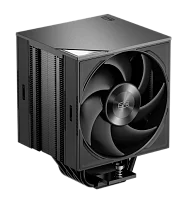 Кулер для процессора/ CPU Cooler PCCooler RZ700D BK (270W, 4-pin PWM, 159.5mm, Al/Cu, 7x6mm, 2x120mm, 79.8CFM, 35.9dBA, 2400RPM, S: 1851/1700/1200/115X, AM5/AM4, black)