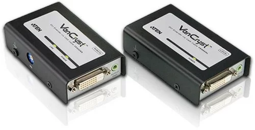 ATEN DVI Extender with Audio W/ EU ADP. (VE600A-A7-G)