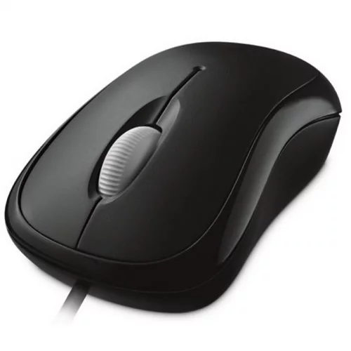 Мышь Microsoft Basic, Wered, PS2/ USB, Black (4YH-00007) фото 3