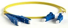 Патч-корд Hyperline FC-D2-9-LC/ UR-SC/ UR-H-2M-LSZH-YL 2x9/ 125 OS1/ OS2 LC дуплекс-SC дуплекс 2м LSZH желтый (1844040) (1844040#MLN)