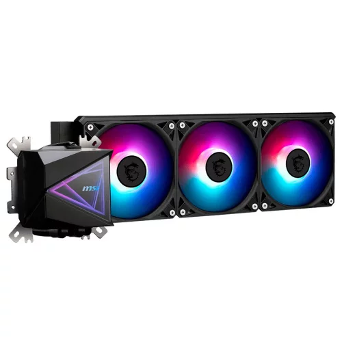 Жидкостная система охлаждения MSI MAG CORELIQUID I360 3x ARGB Gen2 Fan, ARGB Gen2 Block, Color Box (306-7ZW8A11-C24 / 306-7ZW8E11-C24) фото 3