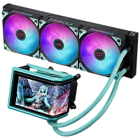 Жидкостная система охлаждения ASUS ROG RYUO IV 360 ARGB MIKU (90RC01P1-B0EAY0)