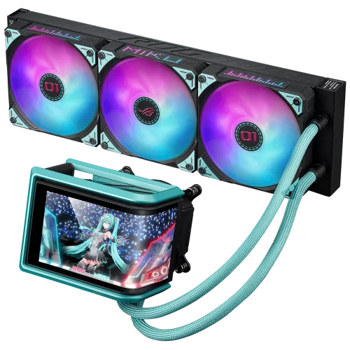 Жидкостная система охлаждения ASUS ROG RYUO IV 360 ARGB MIKU (90RC01P1-B0EAY0)