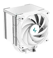 DEEPCOOL AK500 WH LGA20XX/ 1700/ 1200/ 115X/ AM5/ AM4 (9шт/ кор, TDP 240W, PWM, Fan 120mm, 5 тепл. Трубок, Copper Base, белый) RET