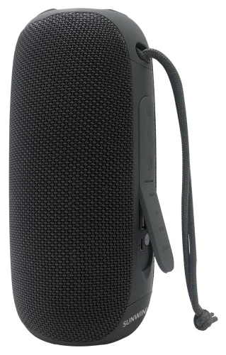 Колонка порт. SunWind SW-PS106 черный 10W 1.0 BT/3.5Jack/USB 10м 2400mAh фото 2