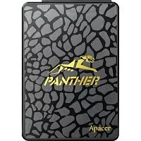 Apacer SSD PANTHER AS340 120Gb SATA 2.5" 7mm, R550/ W500 Mb/ s, 3D TLC, IOPS 96/ 30K, MTBF 1,5M, 70TBW, (AP120GAS340G-1)