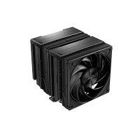 Кулер для процессора/ CPU Cooler SAMA A60B (265W, 4-pin PWM, 156.5mm, 6x6mm, 2x120mm, 78CFM, 29dBA, 2200RPM, S: 1851/ 1700/ 1200/ 115X, AM5/ AM4, black) (A60-BKWNNXOX-G)