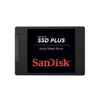 Твердотельный накопитель SanDisk SSD PLUS 2,5” SATA 1Tb, SDSSDA-1T00-G27, 1 year
