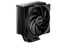 Кулер для процессора/ CPU Cooler be quiet! PURE ROCK 3 (190W, 4-pin PWM, 154mm, Al/ Cu, 4x6mm, 1x120mm, 59.6CFM, 31.2dBA, 2000RPM, S: 1851/ 1700/ 1200/ 115X, AM5/ AM4, black) (BK039)