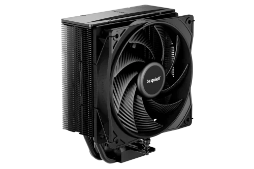 Кулер для процессора/ CPU Cooler be quiet! PURE ROCK 3 (190W, 4-pin PWM, 154mm, Al/ Cu, 4x6mm, 1x120mm, 59.6CFM, 31.2dBA, 2000RPM, S: 1851/ 1700/ 1200/ 115X, AM5/ AM4, black) (BK039)
