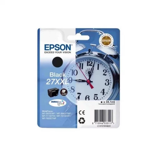 Картридж/ Epson I/C Black XXL WF7110/7610 new (C13T27914022)