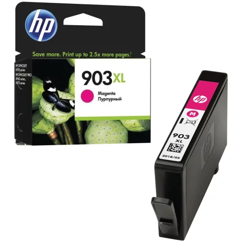 Картридж HP 903XL пурпурный (T6M07AE) (T6M07AE) Картридж/ HP 903XL High Yield Magenta Original Ink Cartridge (T6M07AE) фото 3