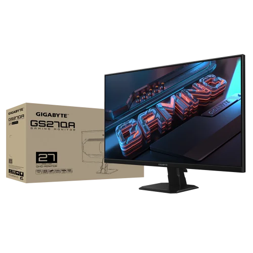 Монитор 27 Монитор 27 Gigabyte GS27QA EK Black (IPS, 2xHDMI 2.0, 1xDP1.4, 300кд/ м2, 1000:1, 16.7M, 1мс, 178/ 178, 2560 x 1440, 180Гц) (20VM0-GS27QABT-3EUR) фото 8