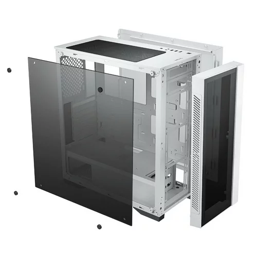 Deepcool MATREXX 55 V3 ADD-RGB WH 3F ATX, RGB ATX, RGB strip, Стекл. фронтальная и боковая панели, 3RGB fans,Без БП (DP-ATX-MATREXX55V3-AR-WH-3F) фото 6