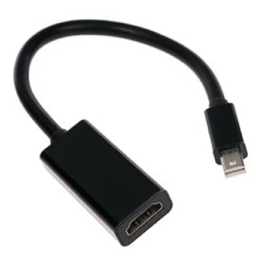Cablexpert Переходник miniDisplayPort - HDMI, 20M/ 19F, кабель 15см, черный, пакет (A-mDPM-HDMIF-02)