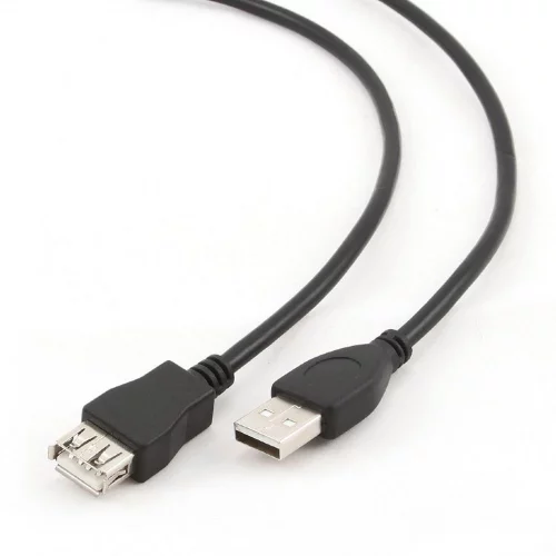 Кабель Cablexpert Кабель удлинитель USB2.0 Pro Cablexpert CCP-USB2-AMAF-10 AM/ AF, 3.0м, экран, черный, пакет (041959)