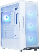 корпус ZALMAN I3 NEO ARGB V2 WHITE, ATX, WHITE, FRONT MESH, WINDOW, 2x3.5", 3x2.5", 1xUSB2.0, 2xUSB3.0, 1xUSB Type-C, FRONT 3x120mm ARGB, REAR 1x120mm ARGB
