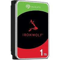 Жесткий диск/ HDD Seagate SATA IRONWOLF 1TB 5400rpm 256Mb 1 year warranty (ST1000VN008)